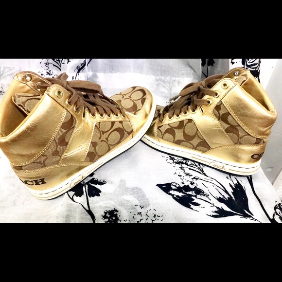 Coach high cut lace up shoes - Picture 4 of 8
